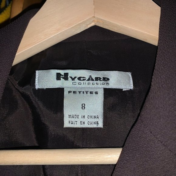 Espresso Brown Petites Office Workwear WFH Blazer - Picture 3 of 3